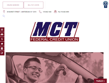 Tablet Screenshot of mct-fcu.org
